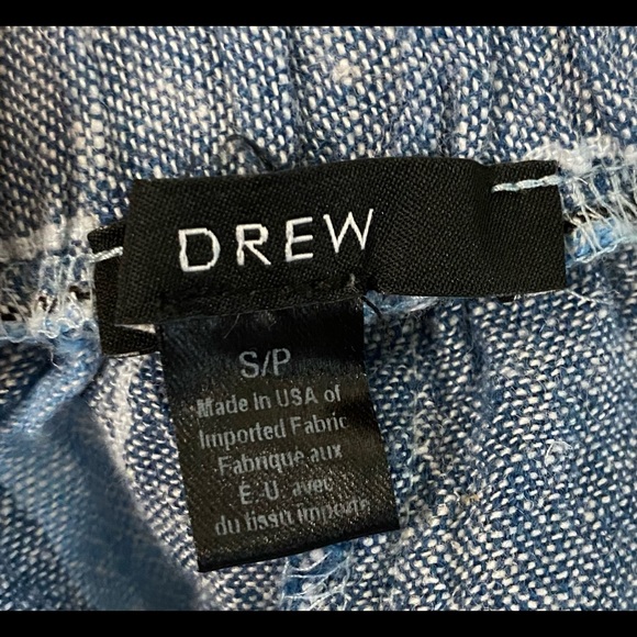 Anthropologie DREW Tulip Split stripe  wide leg pants! - Picture 6 of 7